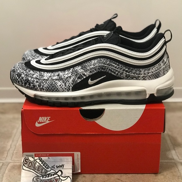 Nike Shoes - Nike Air Max 97 Cocoa Snake Black White Vapormax
